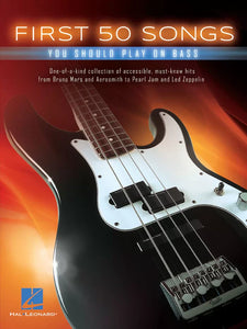 First 50 Songs You Should Play on Bass Book TAB HL00149189