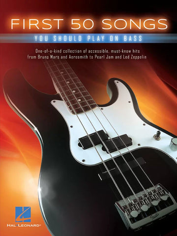 First 50 Songs You Should Play on Bass Book TAB HL00149189