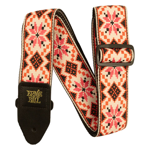 Ernie Ball 5337 Cinnamon Needlepoint Classic Jacquard Guitar Strap/Bass Strap