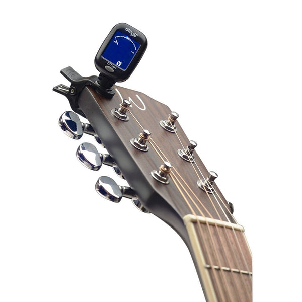 Stagg CTU-C1 Chromatic Clip-On Automatic Tuner Black