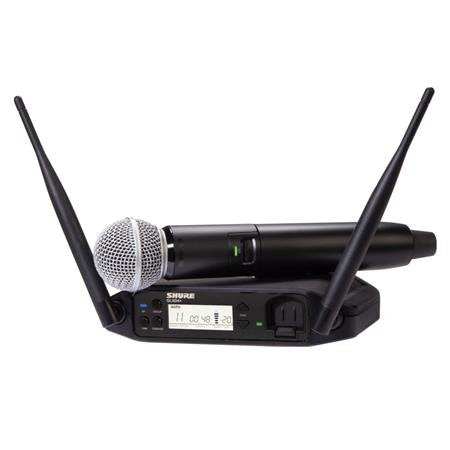 Shure GLXD24+/SM58 Digital Wireless Handheld System with SM58 Vocal Microphone