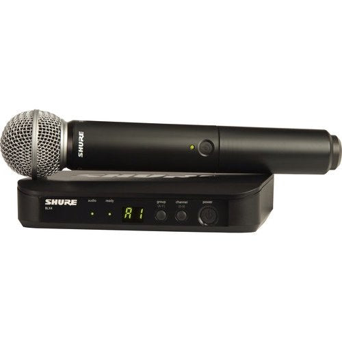 Shure BLX24/SM58-H9 Wireless Handheld Vocal System with SM58 Microphone