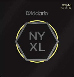 D'Addario NYXL0946 Nickel Wound Electric Guitar Strings, Super Light Top / Regular Bottom Gauge
