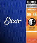 Elixir 12027 Nanoweb Nickel Plated Steel Electric Guitar Strings - Custom Light (9-46)