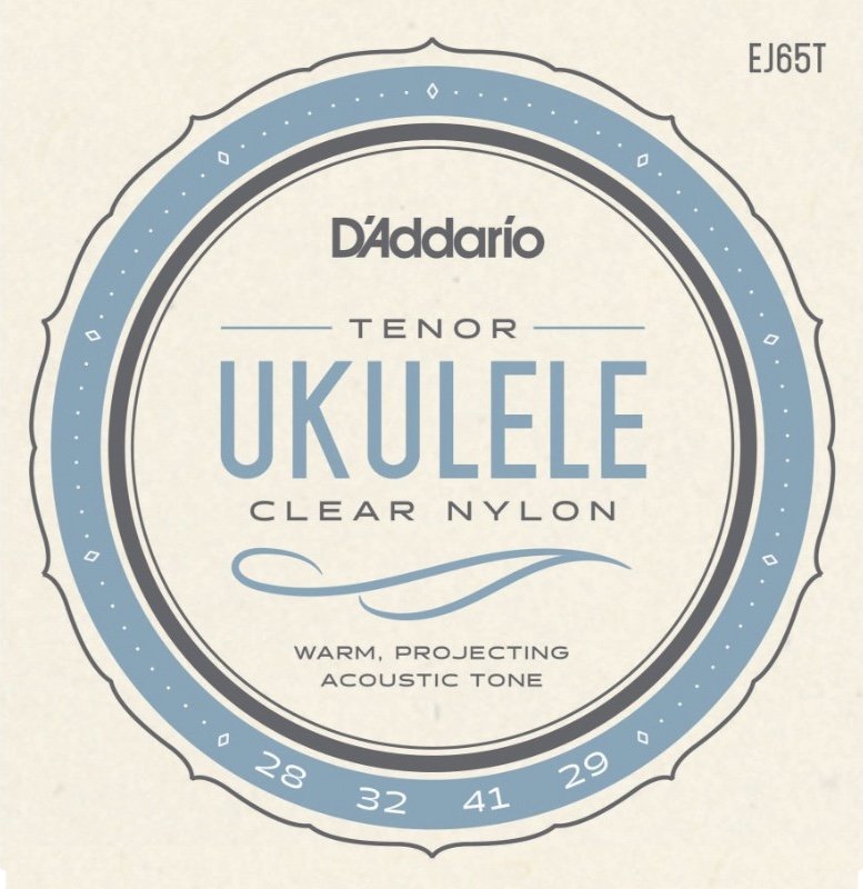 D'Addario EJ65T Pro-ArtÃ© Custom Extruded Nylon Ukulele Strings Tenor Standard