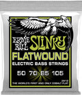 Ernie Ball 2812 REGULAR SLINKY FLATWOUND ELECTRIC BASS STRINGS - 50-105 GAUGE