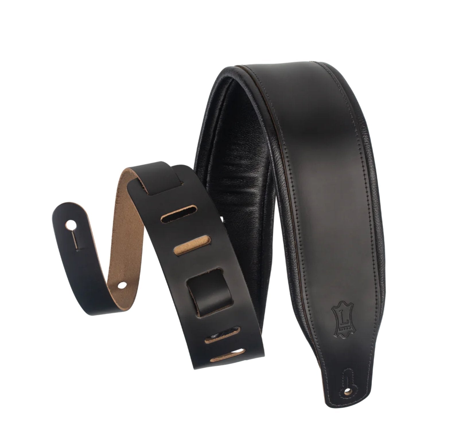 Levy's M26PD-BLK 3" Padded Strap Black