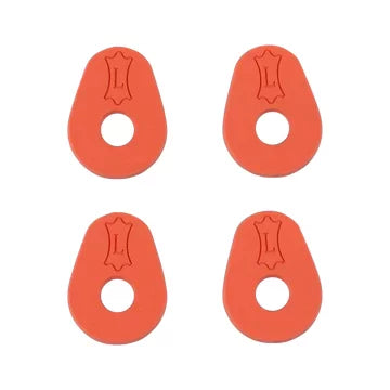 Levy's 2-Pair of Rubber Guitar Strap Locks – Orange – LVY-RINGBLOCK-OR