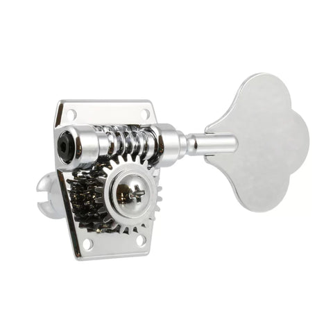 Allparts TK-7944-010 OPEN GEAR 2X2 IMPORT BASS KEYS Chrome