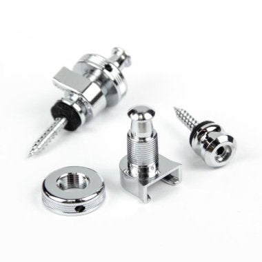 Schaller 14010201 Security Strap Locks/Buttons (Pair)