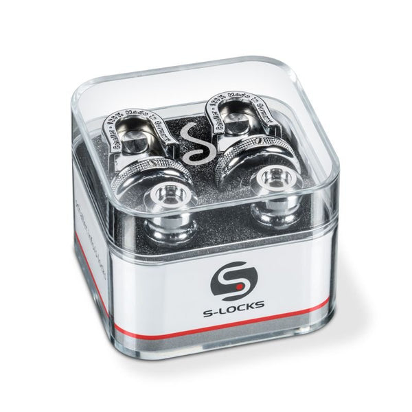 Schaller 14010201 Security Strap Locks/Buttons (Pair)