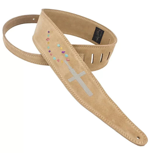 Henry Heller HPEMC-SND 2.5" Leather Spiritual Strap Sand