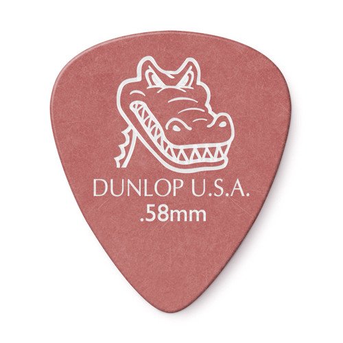 Dunlop .58mm Gator Grip 12 Pick Pack