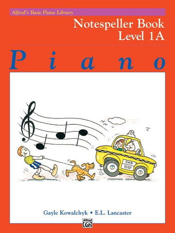 Alfred's Basic Piano Library Notespeller Book Level 1A