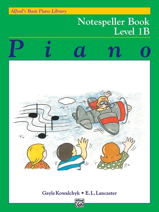 Alfred's Basic Piano Library Notespeller Book Level 1B