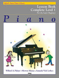 Alfred’s Basic Piano Library Lesson Book 1 Complete for the Late Beginner 2229