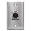 Rapco Horizon SP-1DFN.POLY XLR Single Gang Wall Plate
