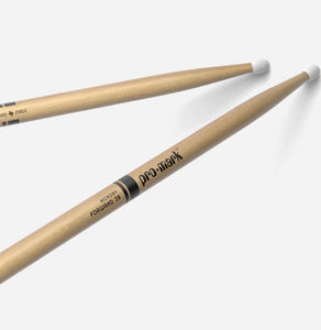 Pro-Mark TX2BN Hickory 2B Nylon Tip Drum Sticks (Pair)