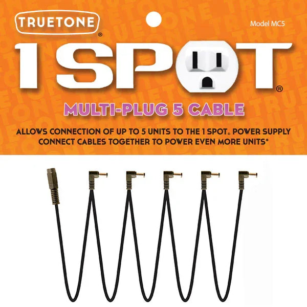 Truetone MC5 1 Spot 5-Plug Daisy Chain