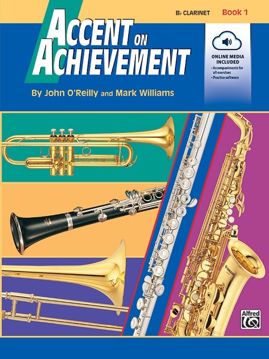 Alfred Music Accent of Achievement Bb Clarinet Book 1
