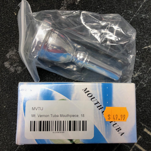 Mount Vernon MVTU Tuba Mouthpiece 18