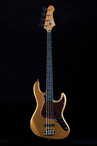 Jet JJB-300GD 4 String Bass Guitar - Gold