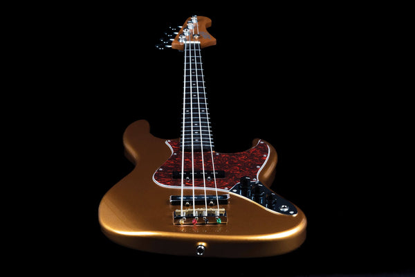 Jet JJB-300GD 4 String Bass Guitar - Gold