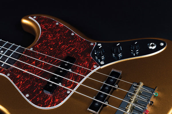 Jet JJB-300GD 4 String Bass Guitar - Gold