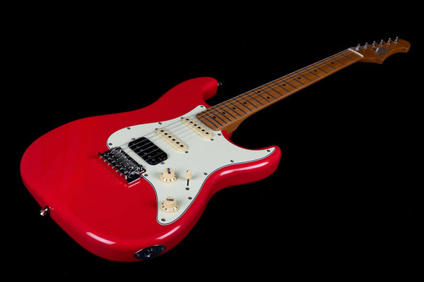 Jet JS-400CRD Electric Guitar - Candy Apple Red