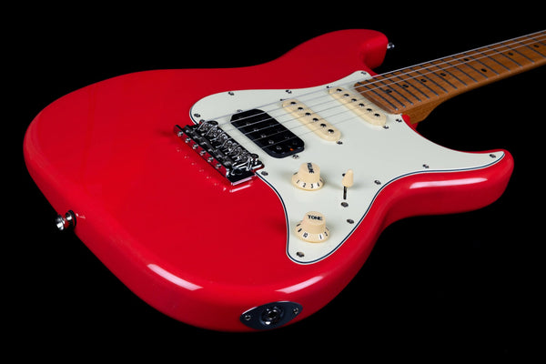 Jet JS-400CRD Electric Guitar - Candy Apple Red