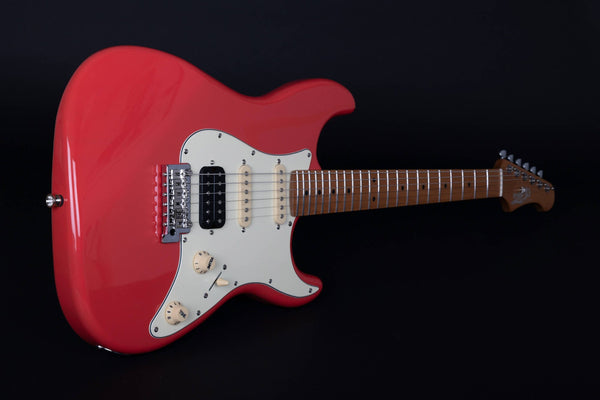 Jet JS-400CRD Electric Guitar - Candy Apple Red