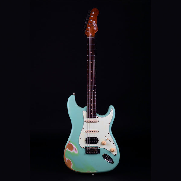 Jet JS-400RELICSFG Electric Guitar - Relic Seafoam Green