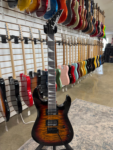 Jackson JS Series Dinky JS20 DKQ 2PT - Tobacco Burst - B Stock