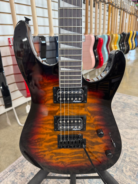 Jackson JS Series Dinky JS20 DKQ 2PT - Tobacco Burst - B Stock