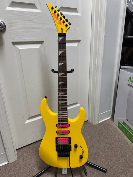 Jackson X Series DK3XR HSS Dinky - Caution Yellow - B Stock