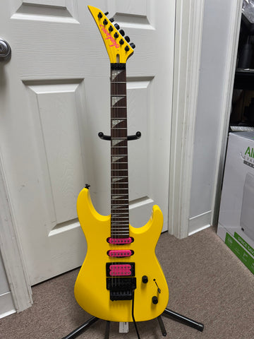 Jackson X Series DK3XR HSS Dinky - Caution Yellow - B Stock