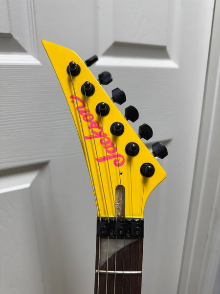 Jackson X Series DK3XR HSS Dinky - Caution Yellow - B Stock