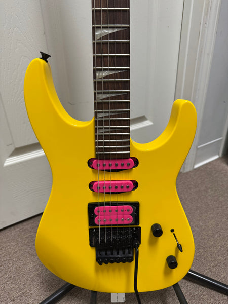 Jackson X Series DK3XR HSS Dinky - Caution Yellow - B Stock