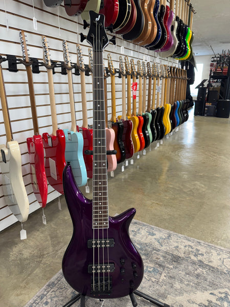 Jackson X Series Spectra Bass SBX IV - Deep Purple Metallic - B Stock