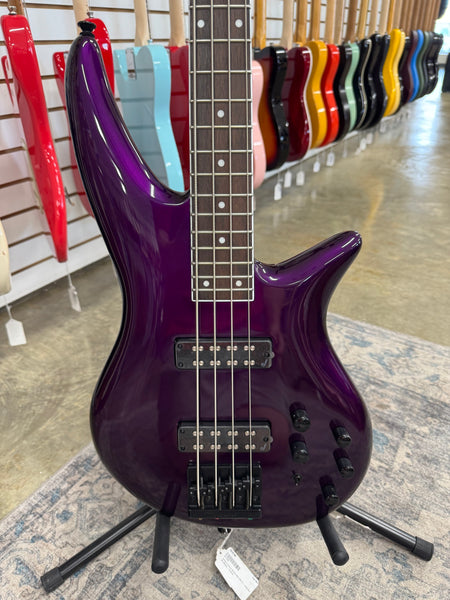 Jackson X Series Spectra Bass SBX IV - Deep Purple Metallic - B Stock