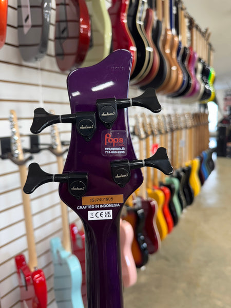 Jackson X Series Spectra Bass SBX IV - Deep Purple Metallic - B Stock