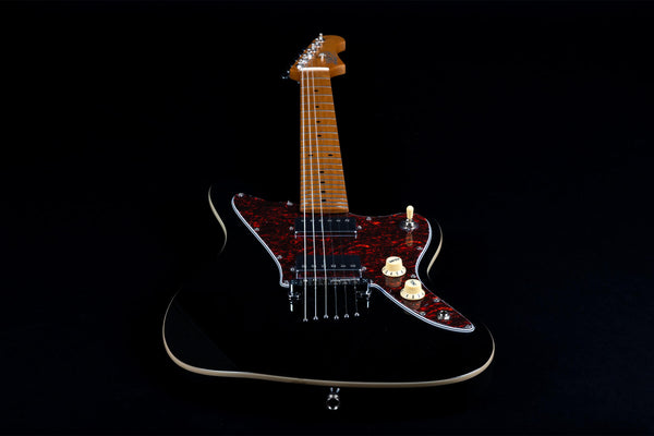 Jet JJ-350BK Offset Electric Guitar - Black