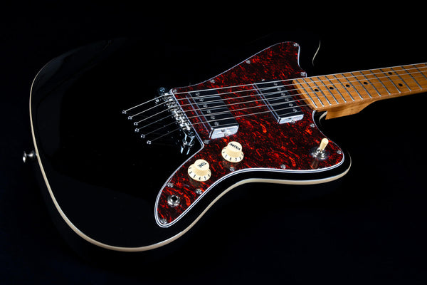 Jet JJ-350BK Offset Electric Guitar - Black