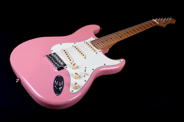 Jet JS-300BGD Electric Guitar - Burgundy Pink