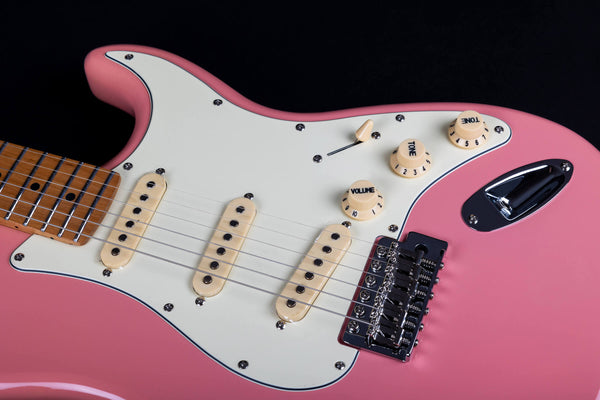 Jet JS-300BGD Electric Guitar - Burgundy Pink
