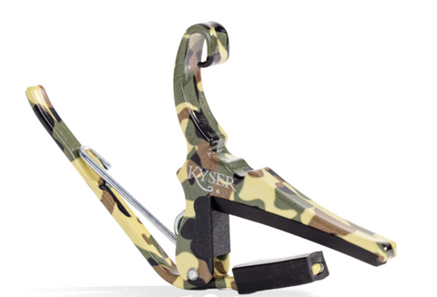 Kyser KG6C Quick-Change 6-String Guitar Capo Camo