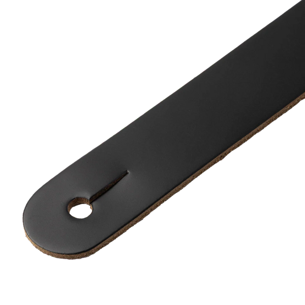 Levy's M26PD-BLK_WHT Amped Leather Series Guitar Strap - Black and White