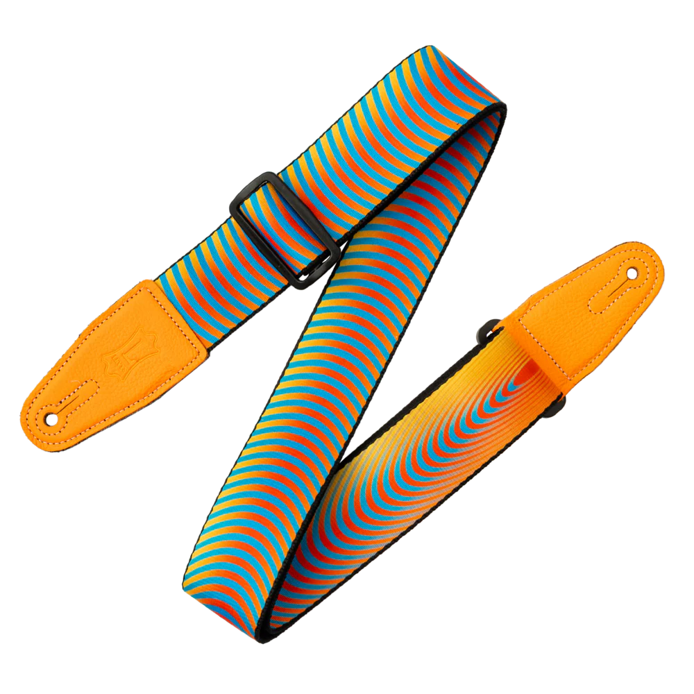 Levy's MP2OI-003 Optical Illusion Series Guitar Strap - Sonic Boom