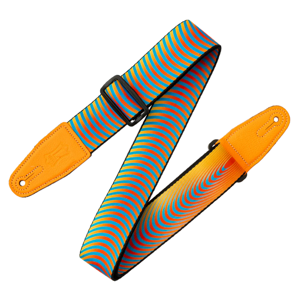 Levy's MP2OI-003 Optical Illusion Series Guitar Strap - Sonic Boom