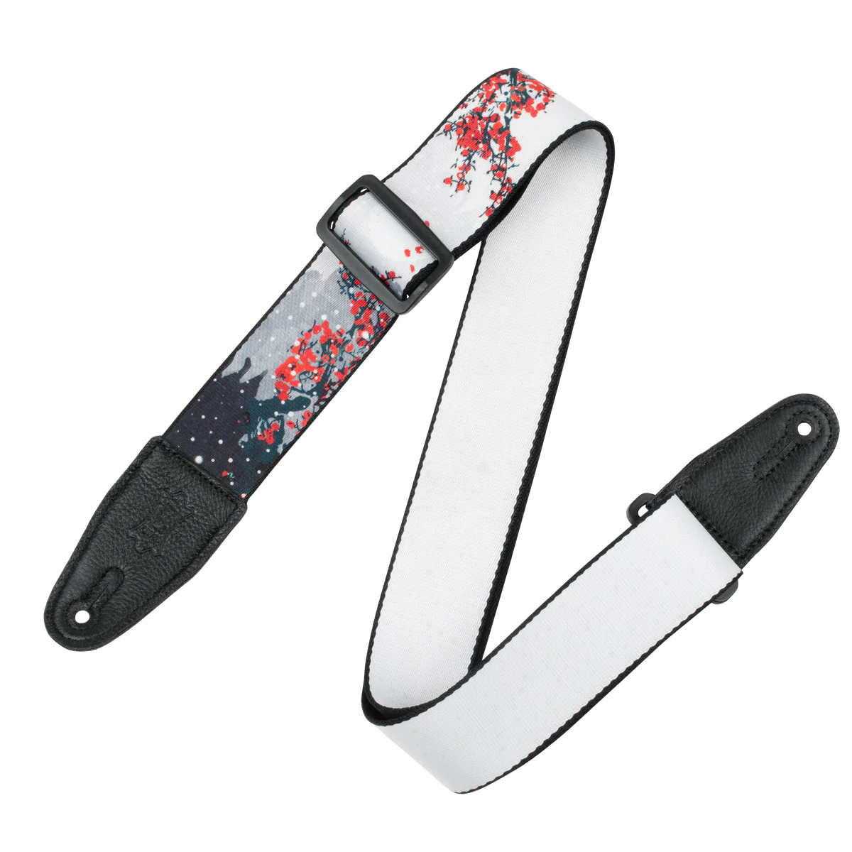 Levy's MPD2-116 Nature Series Guitar Strap - Cherry Blossoms